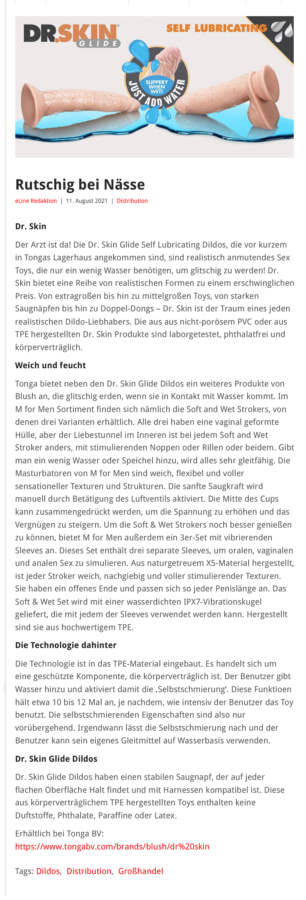 2021-08 eLine Online - Blush Dr Skin